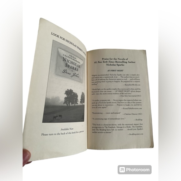 At First Sight by Nicholas Sparks ๐ - Picture 5 of 6